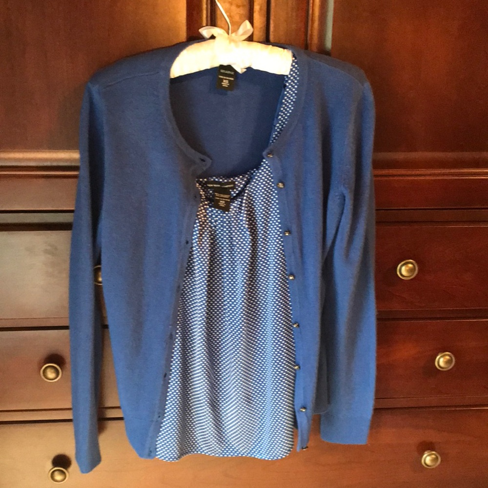 New York & Co camisole and sweater